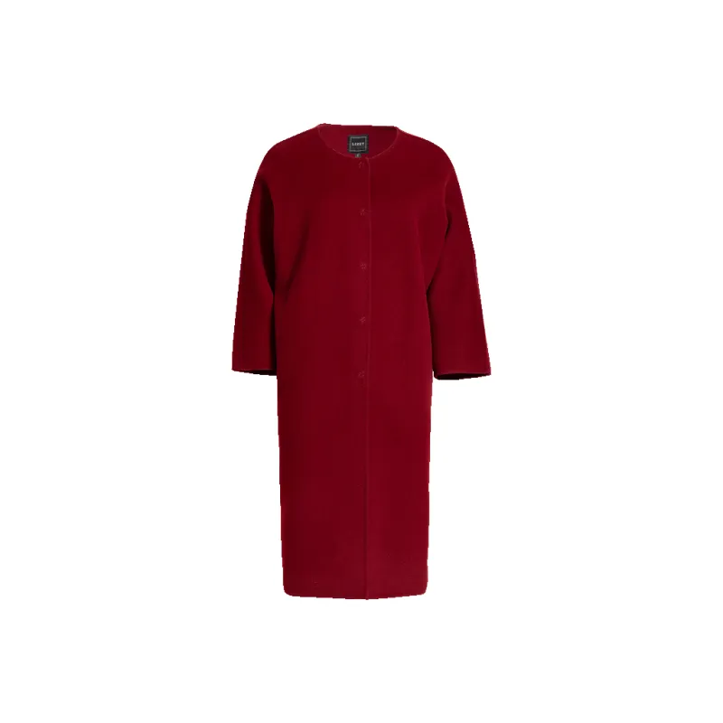 LIZZY Coats Women's Burgundy-0