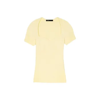 Maje Fine ribbed Top