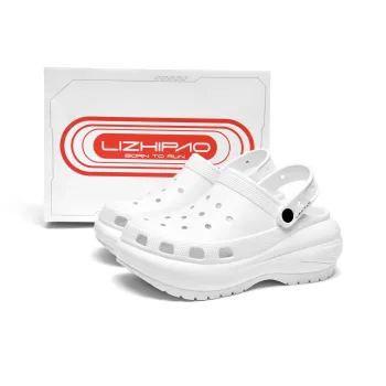 LIZHIPAO Clogs Women's Pure White