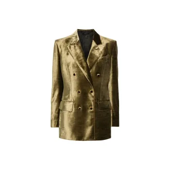 TOM FORD Velvet Double breasted Blazer