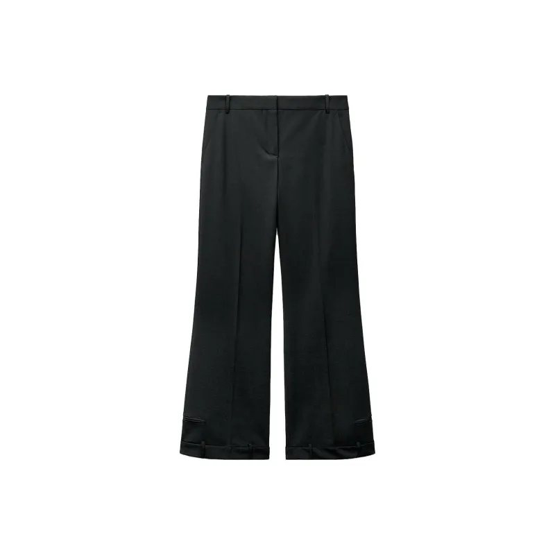 ZARA Casual Pants Women's Black-0