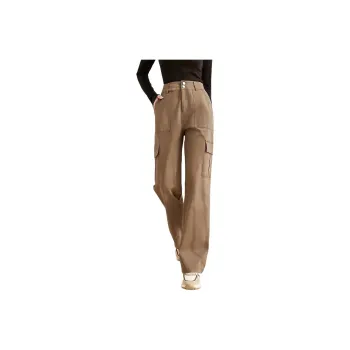 Mo Han Yi Mei Casual Pants Women's Khaki