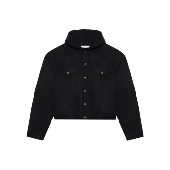 Balenciaga Hooded Shirt Jacket