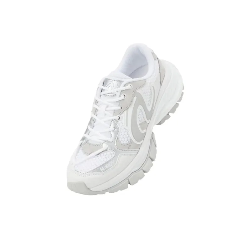 NERDY Abrasion Resistant Low Top Casual Shoes Unisex White-3