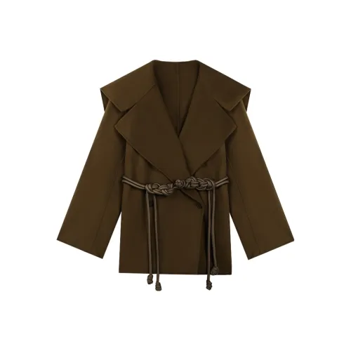 THE SEA LIFE Coat Women's Chestnut