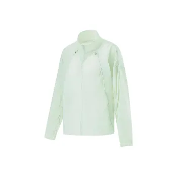 LiNing Fitness Series Breathable UV Protection Sun Protection Clothing Women's Ice Cream Green