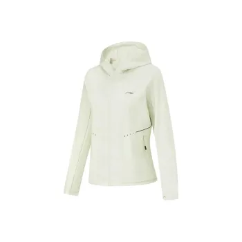 LiNing Trench Coat Women's Light Tea Green