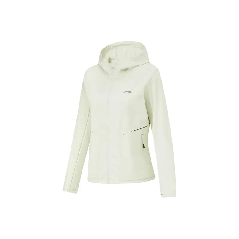 LiNing Trench Coat Women's Light Tea Green-0