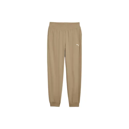 PUMA Her High Waist Casual Pants Women's Beige