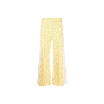 FENDI FW21 Casual Pants Women's Yellow
