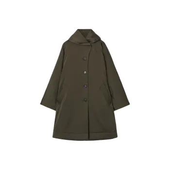 COS Coats Women's Khaki Green