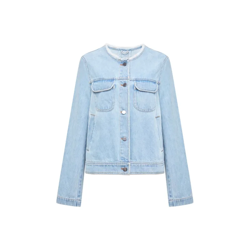 Lost In Echo Cropped Coats Women's-0