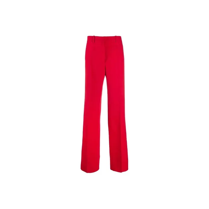 Valentino Knitted Sweatpants Women's Red-0