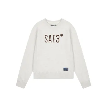Safarispot 1/2 REGION MOTORS CLUB LOGO CREWNECK Sweatshirt Women's CREAM/Cream