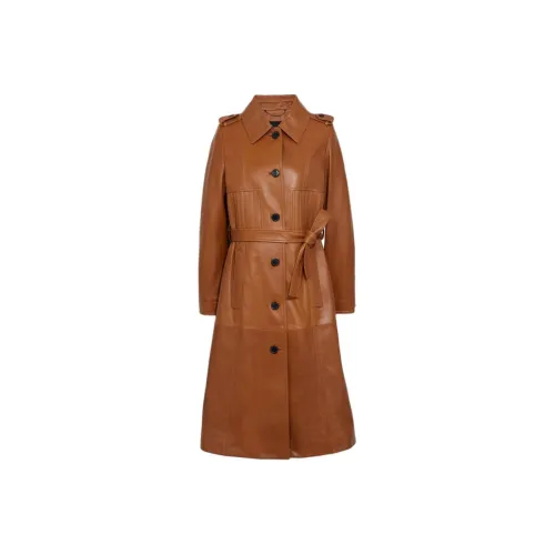 COACH Coats Women's Brown