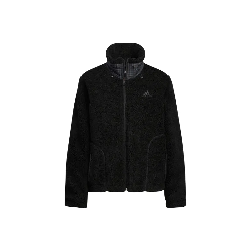 Adidas Velvet feel Coat Women's Black-0