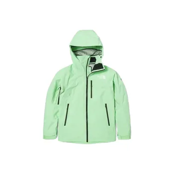 THE NORTH FACE Outdoor Hiking Waterproof And Breathable Windbreaker Jacket Women's Green