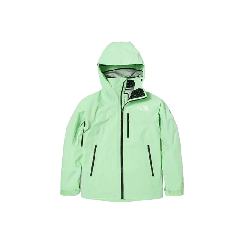 THE NORTH FACE Outdoor Hiking Waterproof And Breathable Windbreaker Jacket Women's Green-0