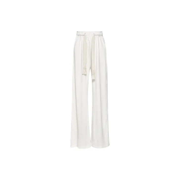 TAMMY TANGS Casual Pants Women's White-0