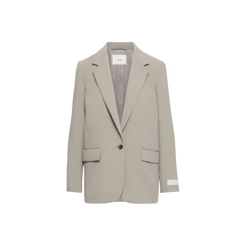 ARITZIA Wilfred New Generation Blazer Business Suit Women's Modern Taupe/Modern Taupe-0