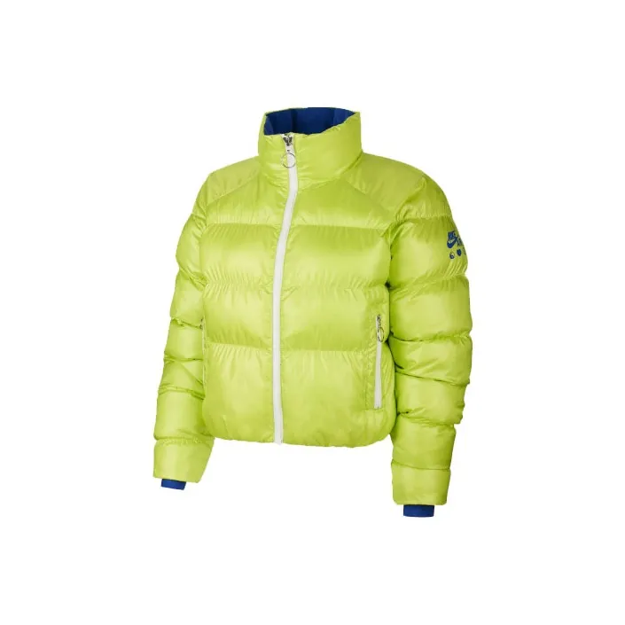 Nike X Olivia Kim Puffer Jacket Cyber/Game Royal-0