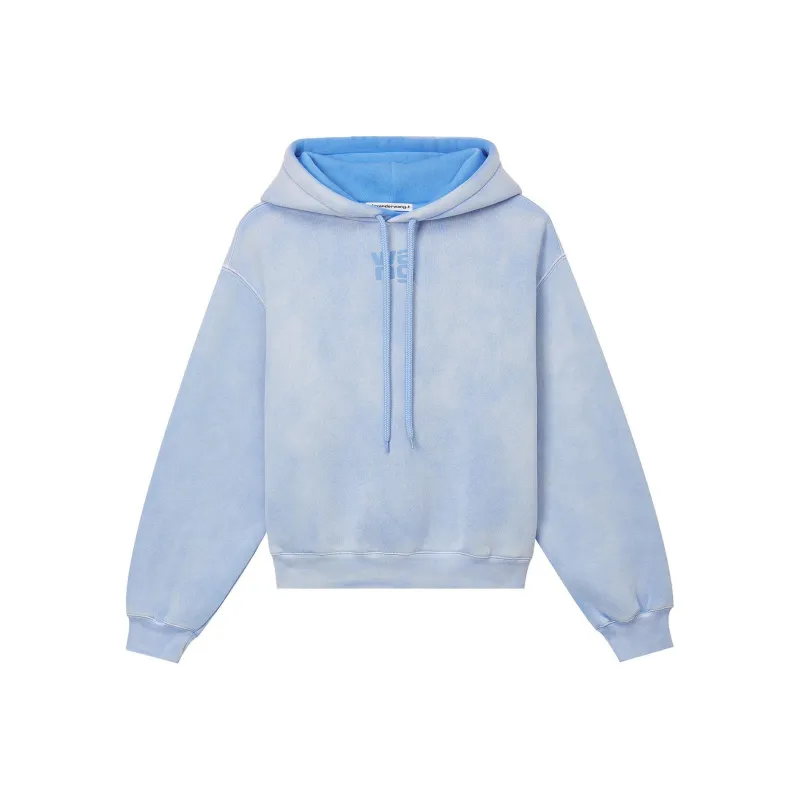 Alexander Wang Structured Terry Puff Logo Hoodie-2
