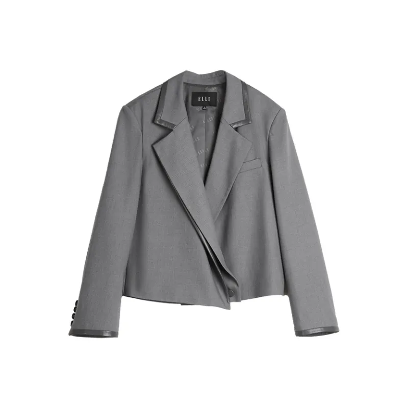 ELLE Business Suit Women's Lava Gray-0