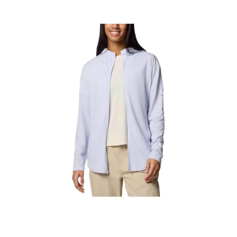 Columbia Cades Cove Sweatshirt Women's Snowdrift-0