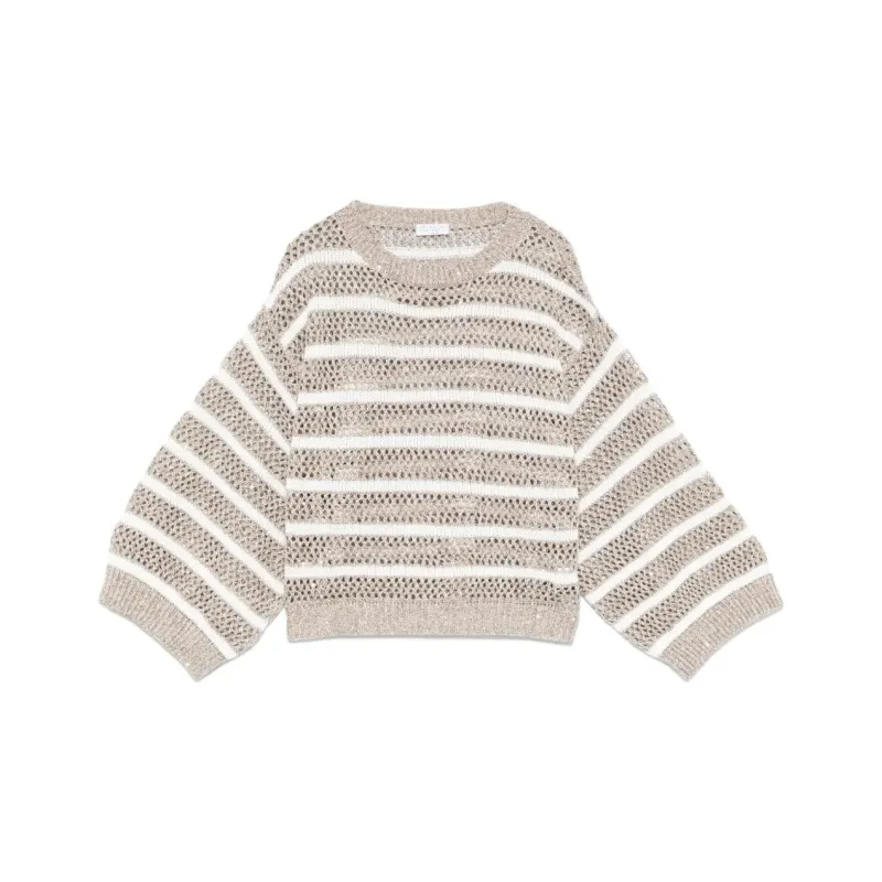 Brunello Cucinelli Striped Sweater-0