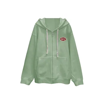 PAZZO Casual Cardigan Zip Closure Hoodie Women's