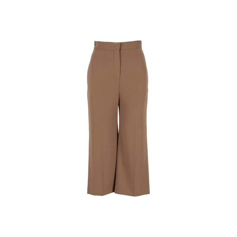 MaxMara Studio Casual Pants Women's Brown-0