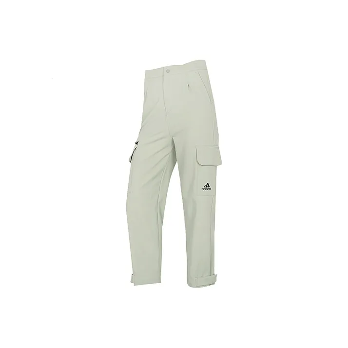 Adidas Casual Pants Women's Gray Green-0