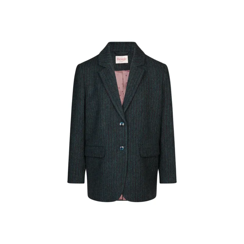Rouje FW24 JACQUES JACKET Business Suit Women's Blue-0