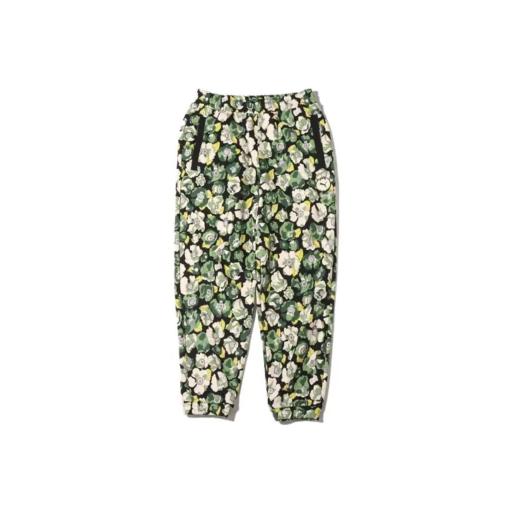 PUMA X Liberty Co-branded SS23 Casual Pants Women's Green-0