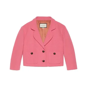 GUCCI Cropped Coats Women's Pink