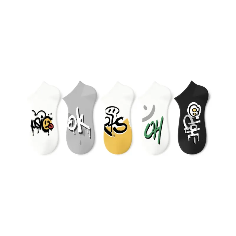 LUYOUYE No Show Socks Men's 4 Pack-20