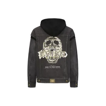 EVISU Denim Jacket Women's Black