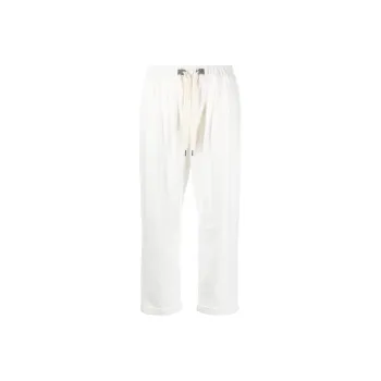 BALMAIN Knitted Sweatpants Women's White