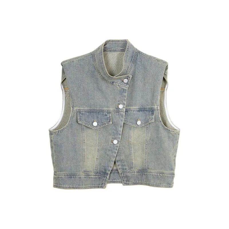 BLACK&COLOR Vests Women's Blue-0