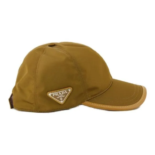 PRADA Textile Leather Cap-2