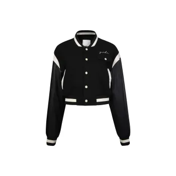 Guuka Hero Baseball Jacket Women's Black