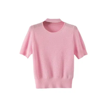 Late White Knitwear Women's Pink