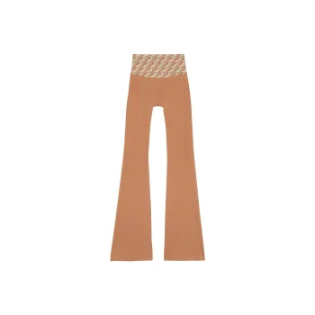 Victoria's Secret PINK Relay Compression Flare Leggings/Toffee Casual Pants Women's Toffee