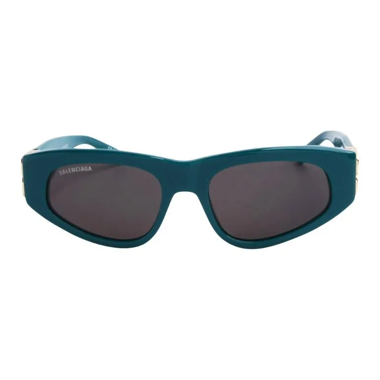 Balenciaga Acetate Metal Cat Eye Sunglasses Women's Blue-1