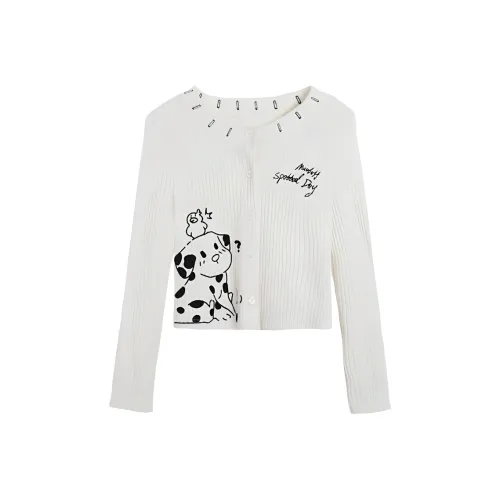 MUSTOFF Knitwear Women's White