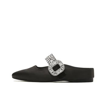 Lan Miao Rubber Sole Slip Resistant Closed Toe Slippers Women's