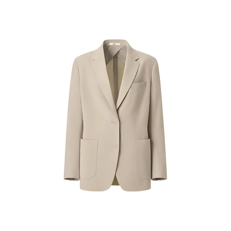 UNIQLO Business Suit Women's Beige-0