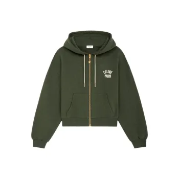 CELINE Paris Hoodie In Cotton And Cashmere
