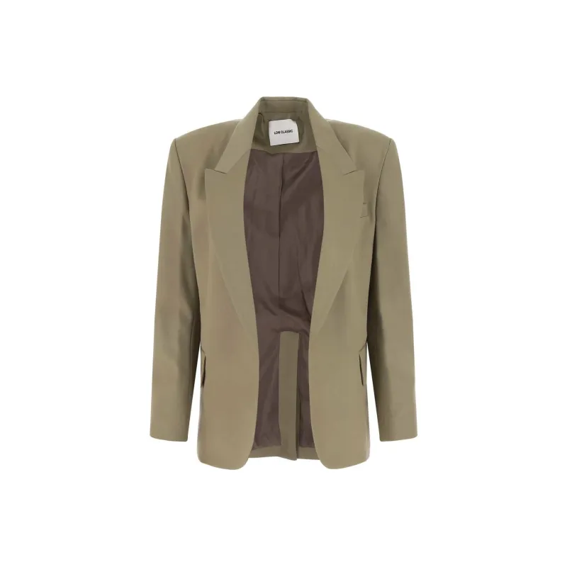LOW CLASSIC Single Breasted Tailored Blazer-0