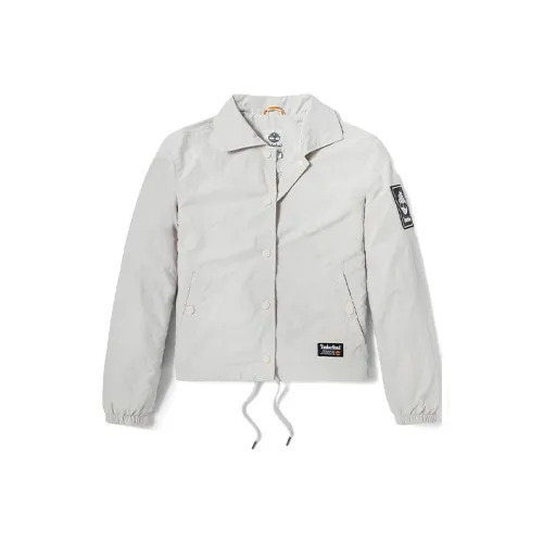 Timberland Cropped Coats Women's White